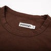 Freenote Cloth 9 Ounce Pocket Tee in Chocolate