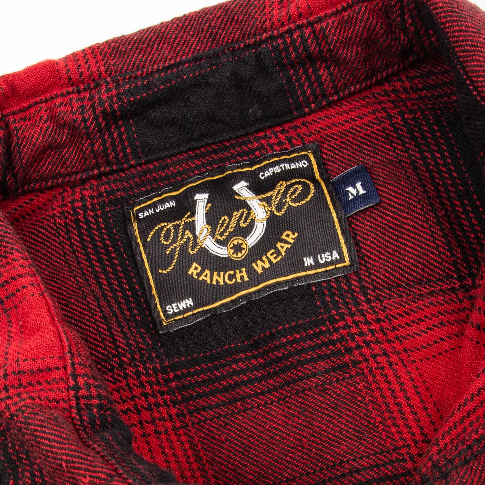 Freenote Cloth Modern Western in Rust Shadow Plaid