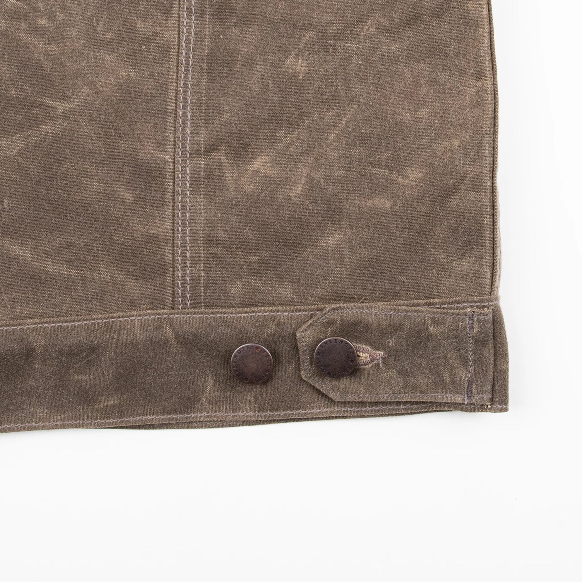 Freenote Cloth Riders Jacket in Oak Waxed Canvas
