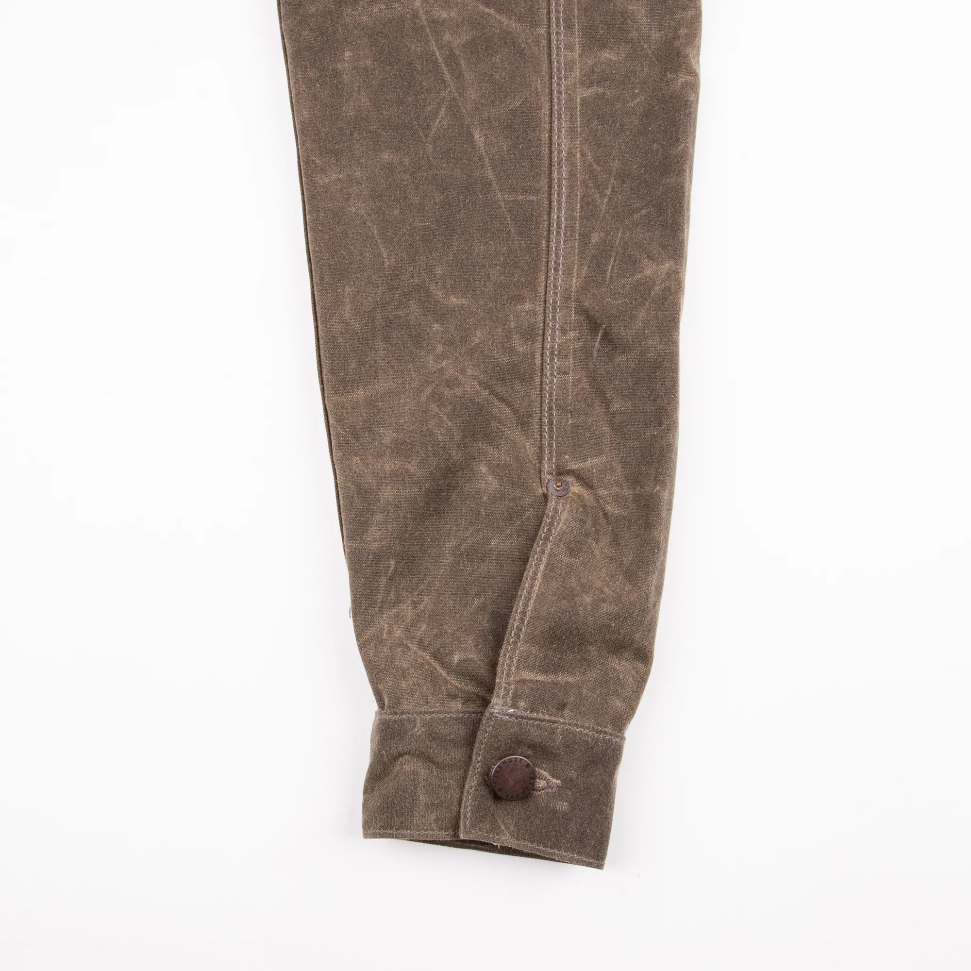 Freenote Cloth Riders Jacket in Oak Waxed Canvas