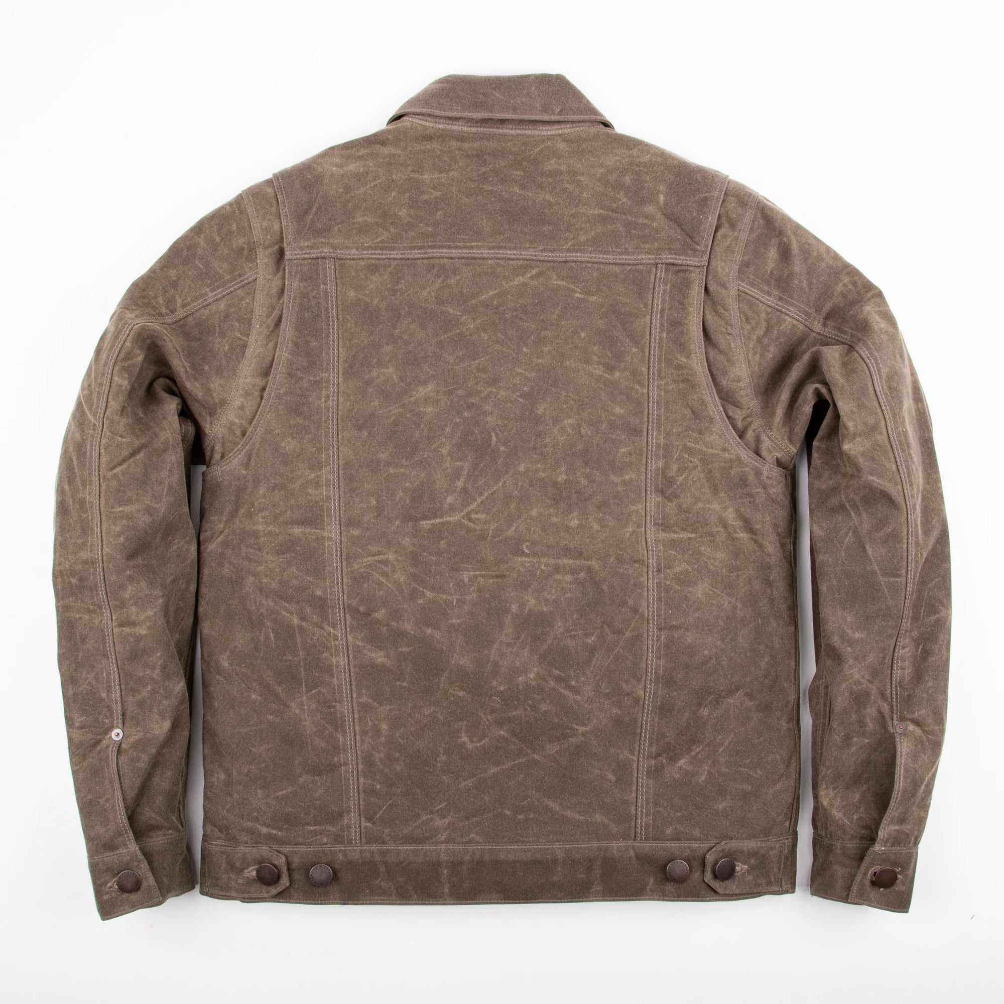 Freenote Cloth Riders Jacket in Oak Waxed Canvas