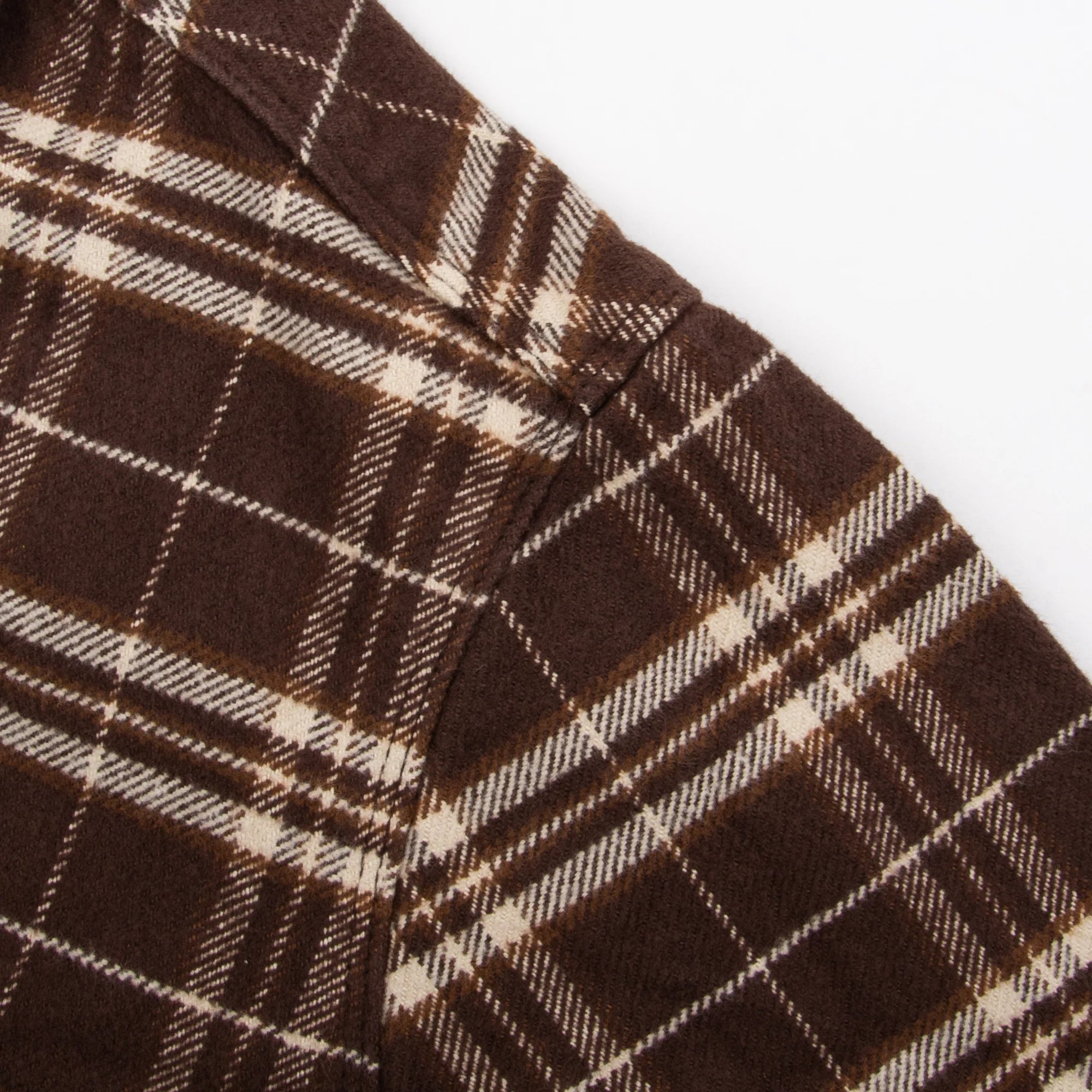 Freenote Cloth Benson in Brown Plaid