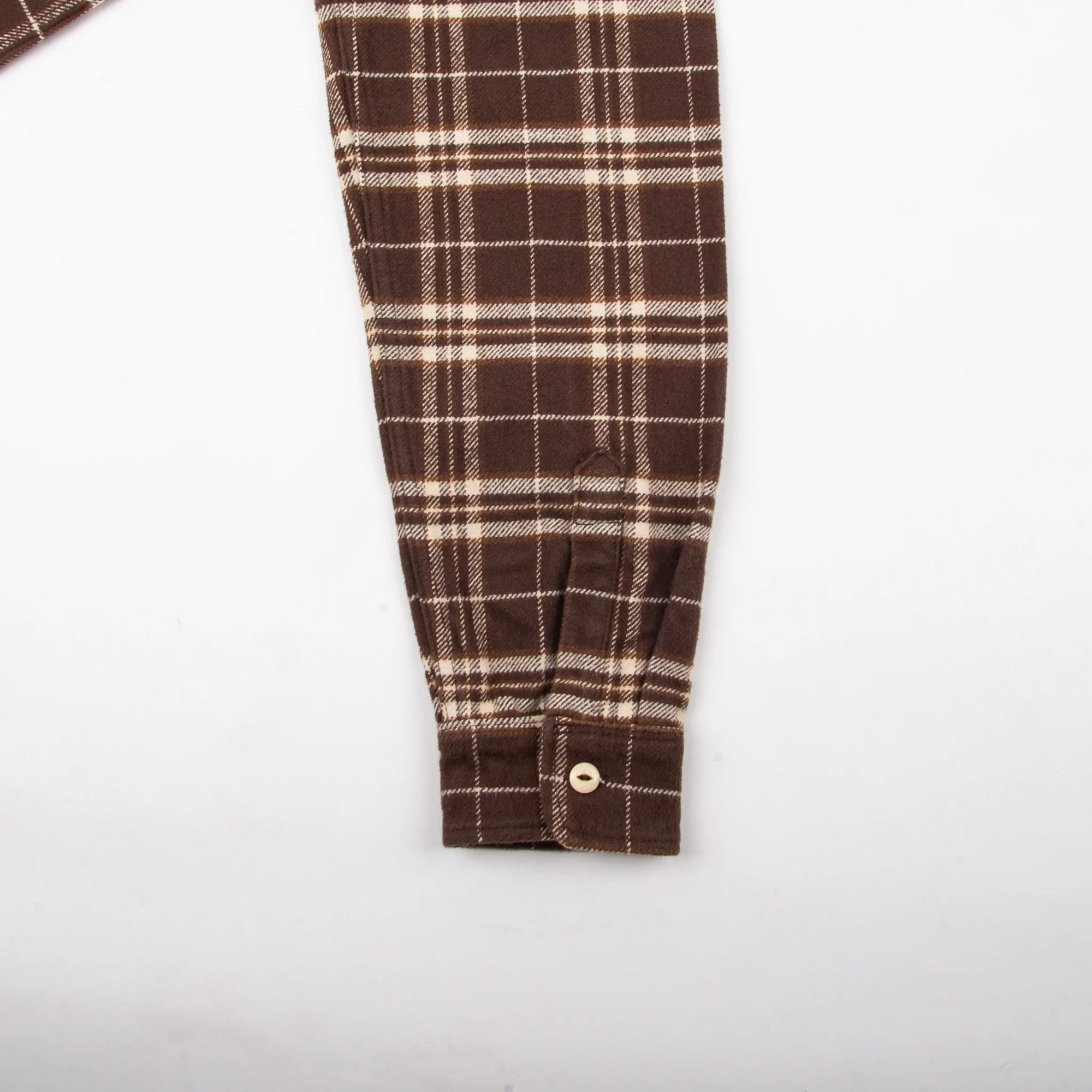 Freenote Cloth Benson in Brown Plaid