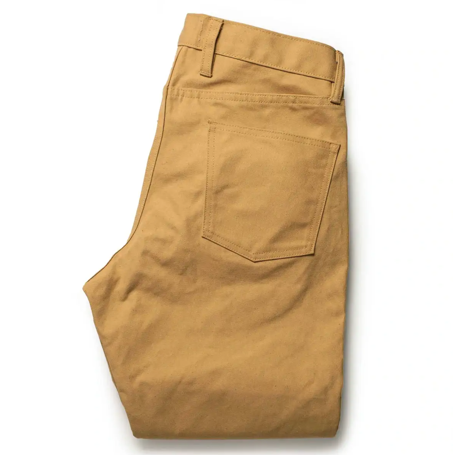 Taylor Stitch Wharf Pant in British Khaki Selvage