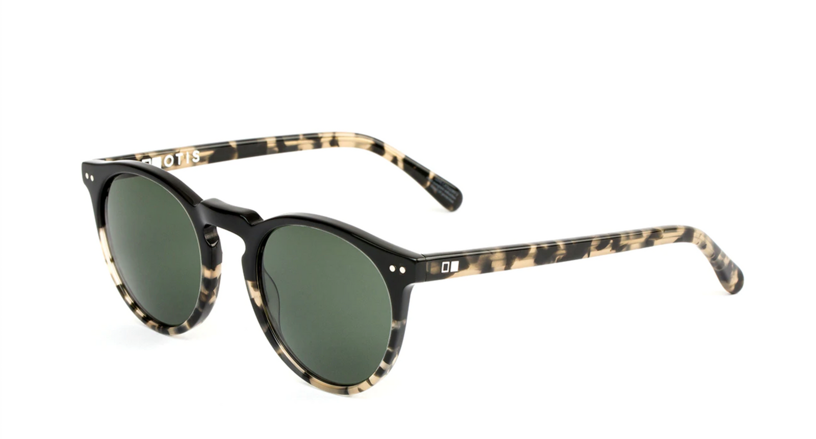 Otis Omar in Black Tort with Grey Polarized Lens