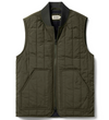 Taylor Stitch Able Vest in Quilted Army