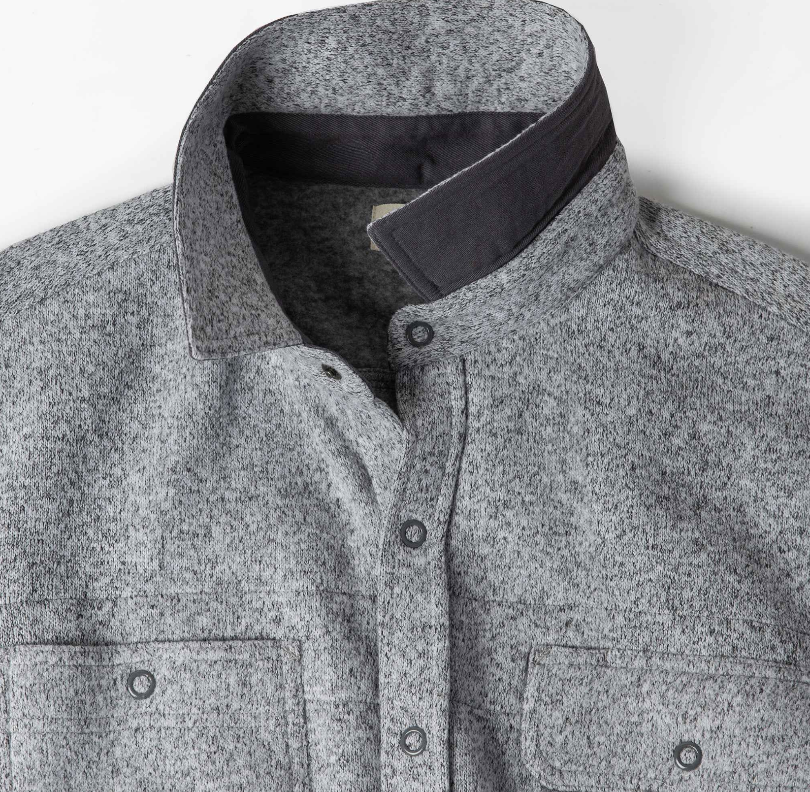 Taylor Stitch Breaker Overshirt in Ash