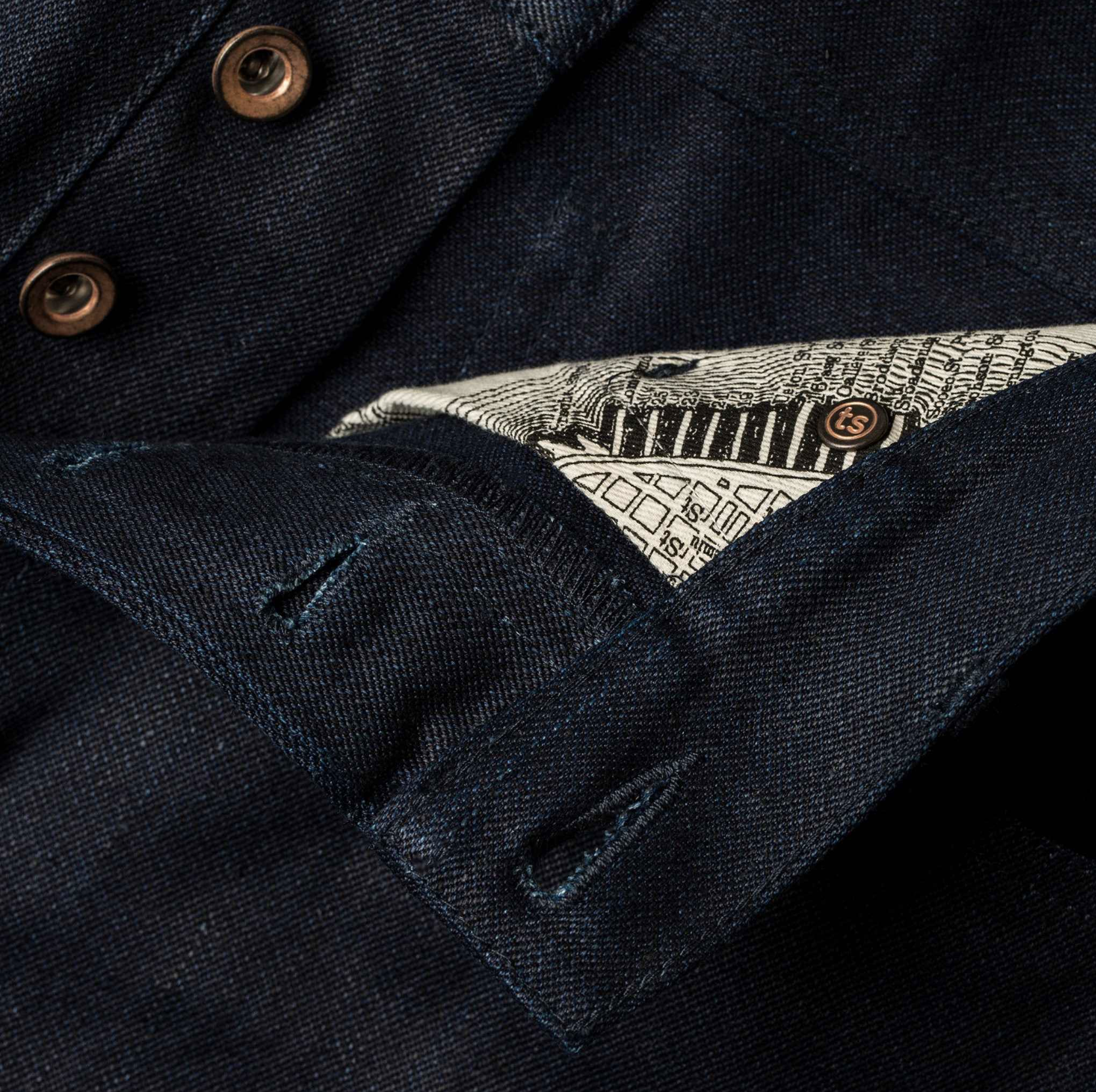 Taylor Stitch Slim Jean in Double Indigo Standard