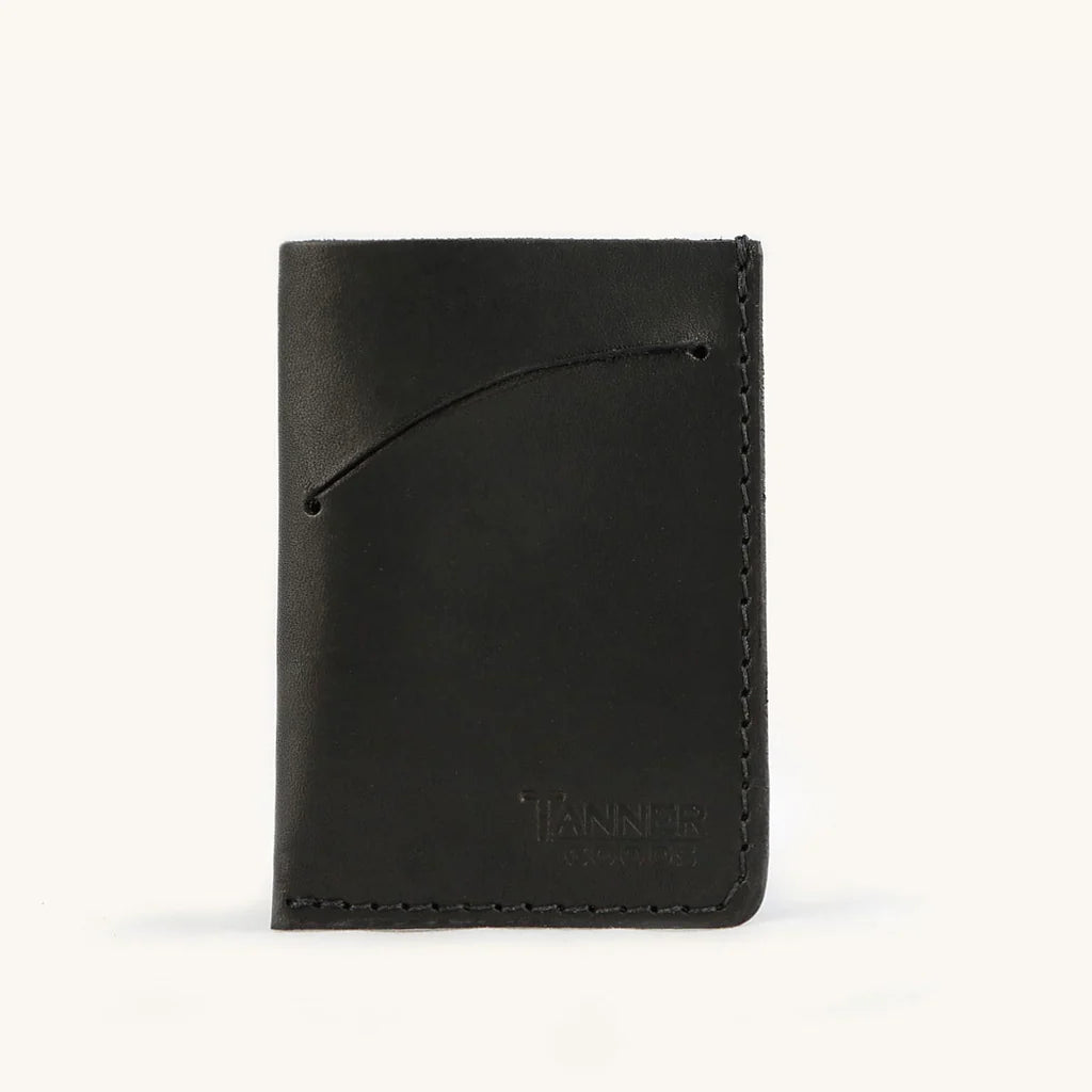 Tanner Goods Minimal Cardholder in Carbon