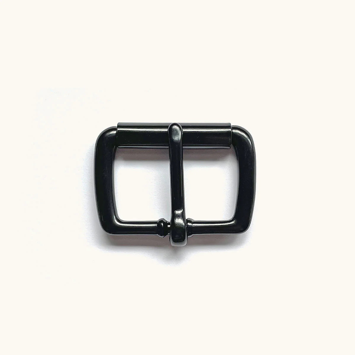 Tanner Goods Standard Belt In Saddle Tan with Black Hardware