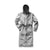 Reigning Champ Midweight Terry Hooded Robe in Heather Grey