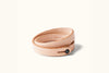 Tanner Goods Double Wrap Wristband in Natural Black