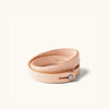 Tanner Good Double Wrap Wristband in Natural Stainless