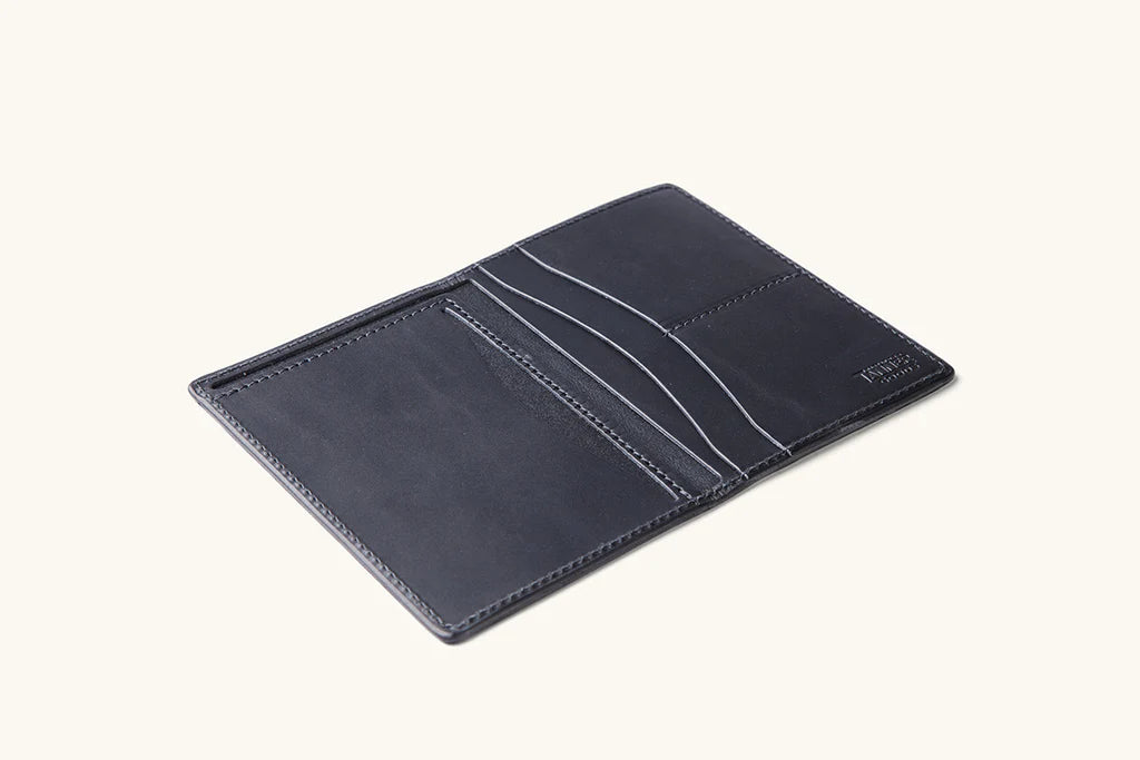 Tanner Goods Travel Wallet in Black