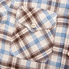 Freenote Cloth Wells Shirt in Cream Plaid
