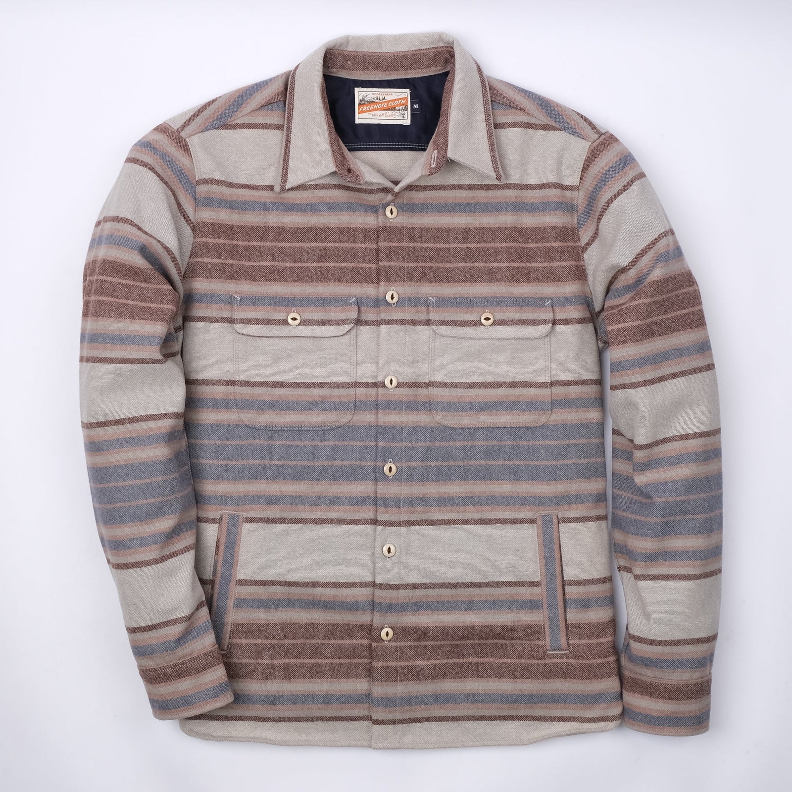 Freenote Cloth Alta in Stripe Wool