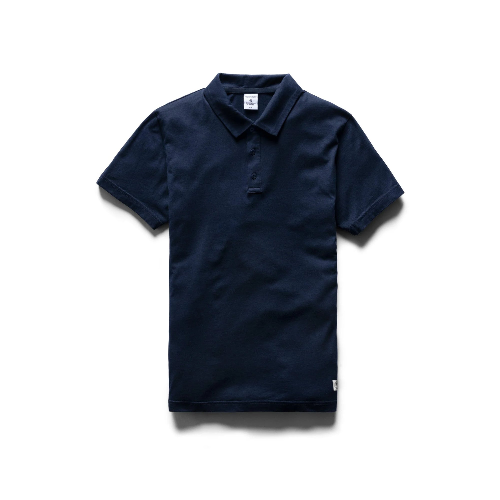 Reigning Champ Lightweight Jersey Polo in Navy